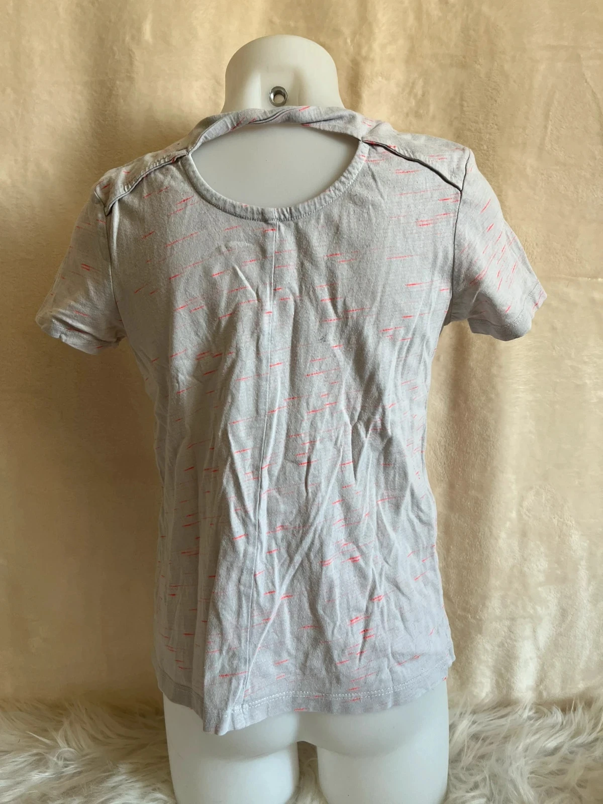 grijs hello wild world T-shirt leuk & trendy – photo 3